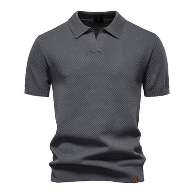 Ulrich™ | Polo Texturizado de Estilo Clásico