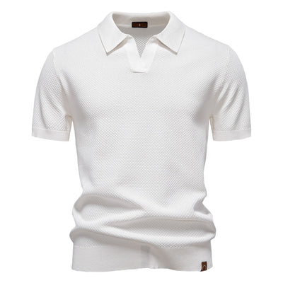 Ulrich™ | Polo Texturizado de Estilo Clásico