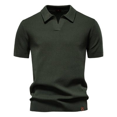 Ulrich™ | Polo Texturizado de Estilo Clásico