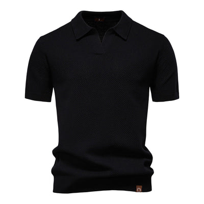Ulrich™ | Polo Texturizado de Estilo Clásico