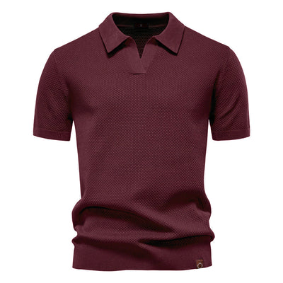 Ulrich™ | Polo Texturizado de Estilo Clásico