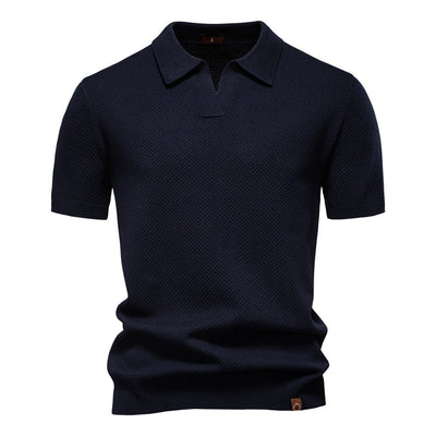 Ulrich™ | Polo Texturizado de Estilo Clásico