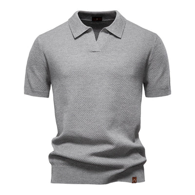Ulrich™ | Polo Texturizado de Estilo Clásico