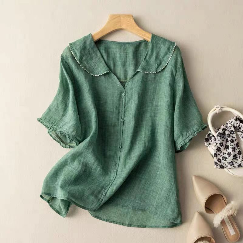 Adele™ | Blusa elegante y fresca de lino