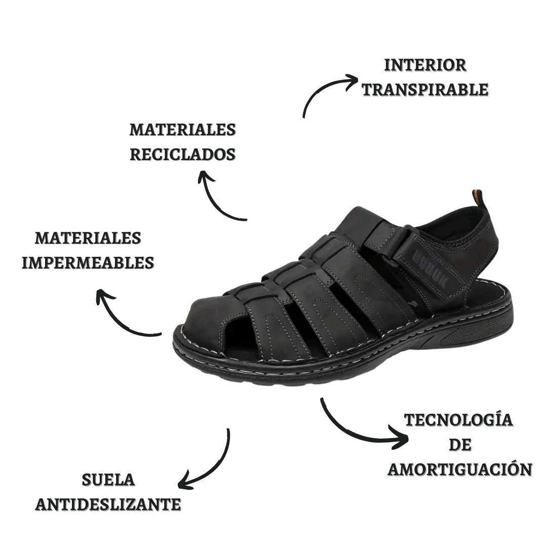 TrailStep™ - Sandalias Ortopédicas con Suela Ergonómica