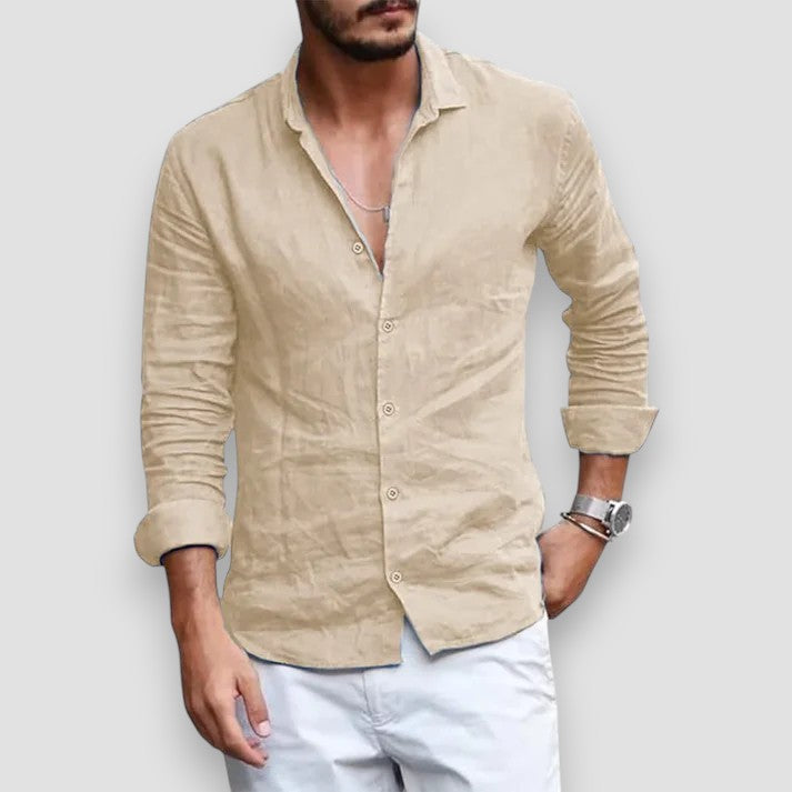 Fran™ | Camisa de lino transpirable