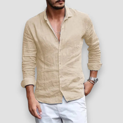 Fran™ | Camisa de lino transpirable