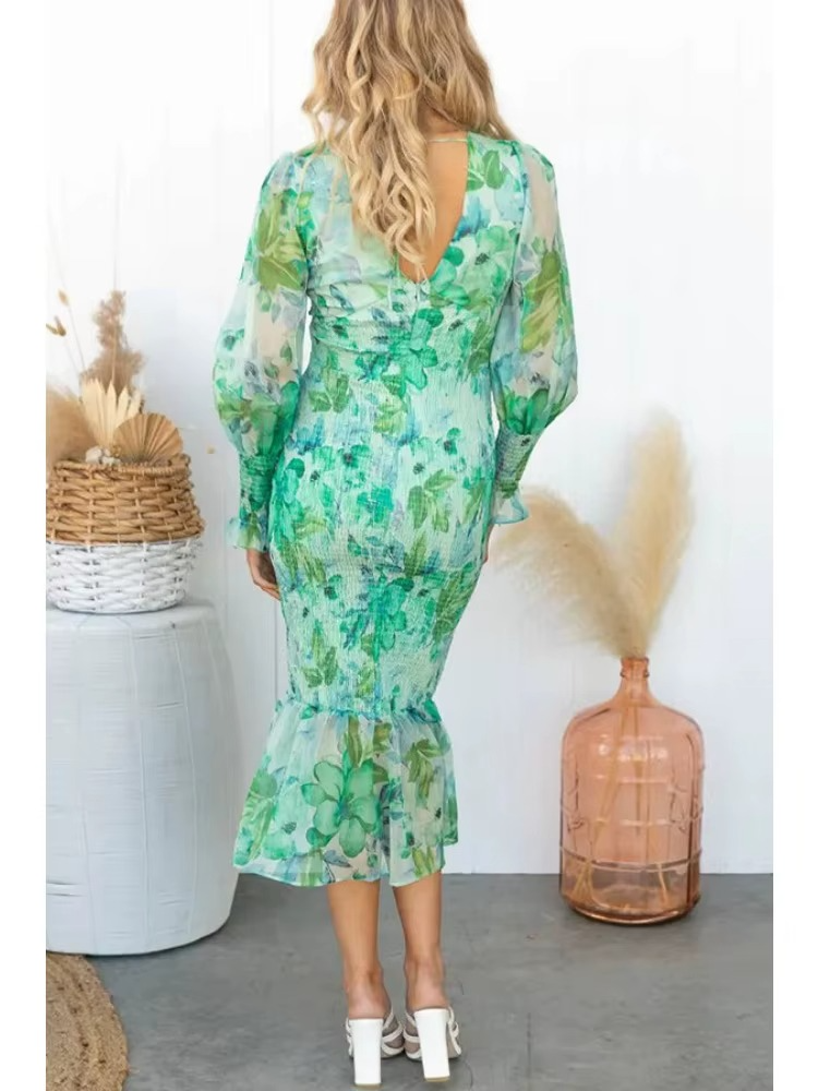 Dalia™ | Vestido Floral de Estilo Natural y Elegancia Atemporal