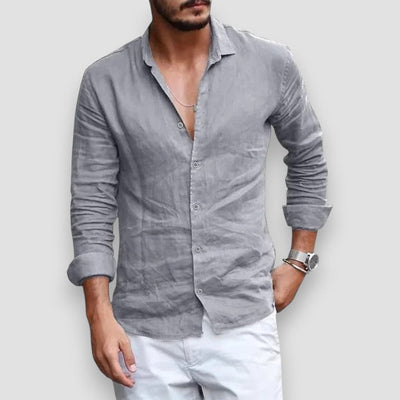 Fran™ | Camisa de lino transpirable