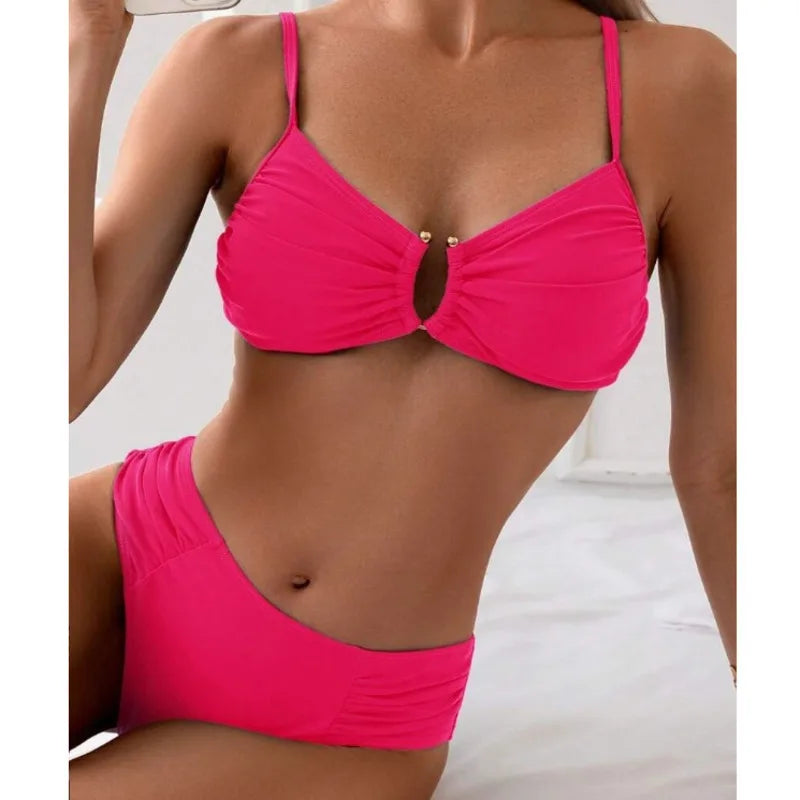 Isabella™ | Bikini con Detalles Recortados y Tiras Ajustables