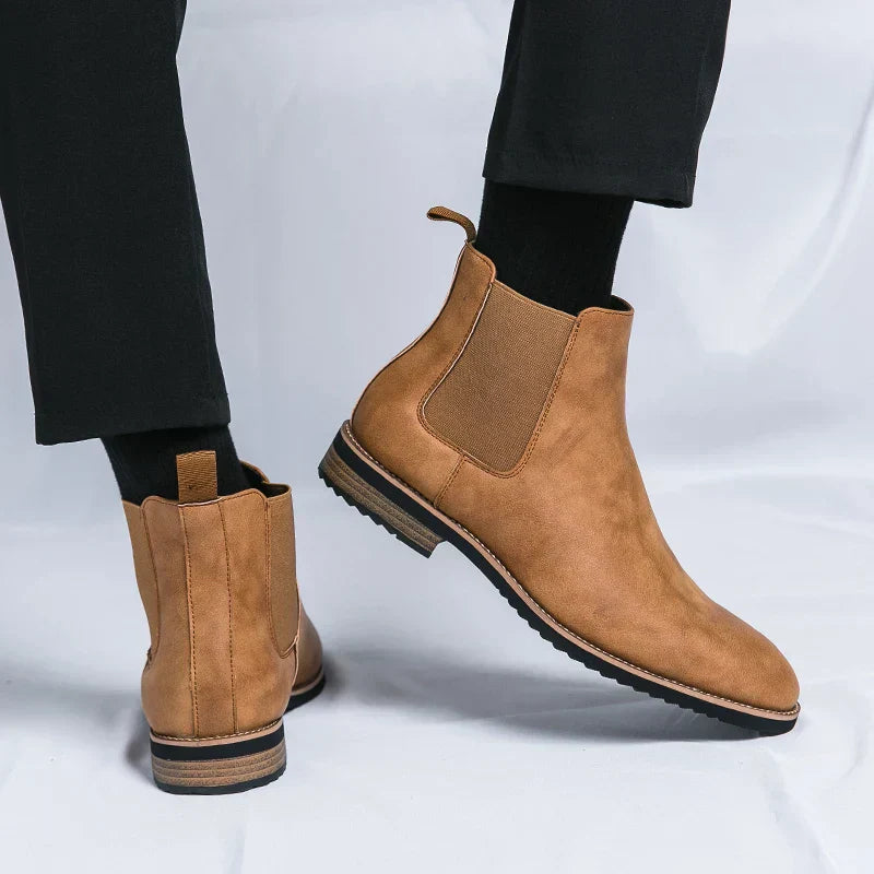 Cosmo™ | Botas Tipo Botín de Cuero