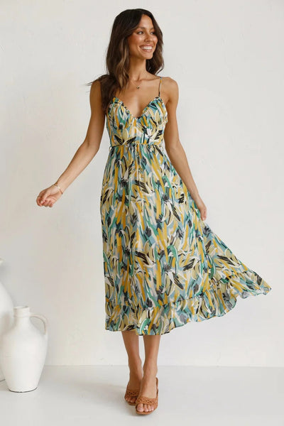 Gabriella™ | Vestido veraniego estampado con frescura y estilo para días soleados