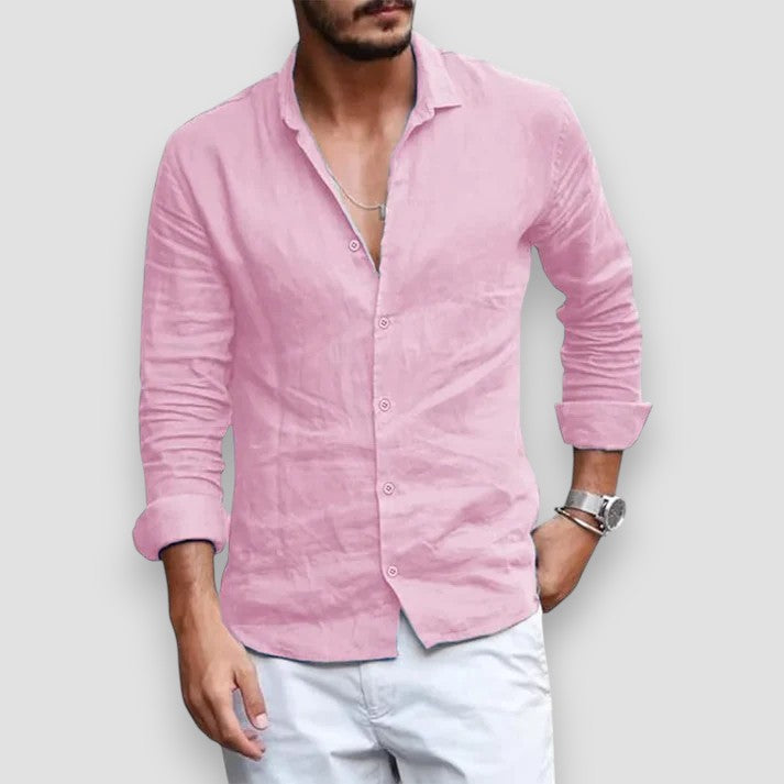 Fran™ | Camisa de lino transpirable
