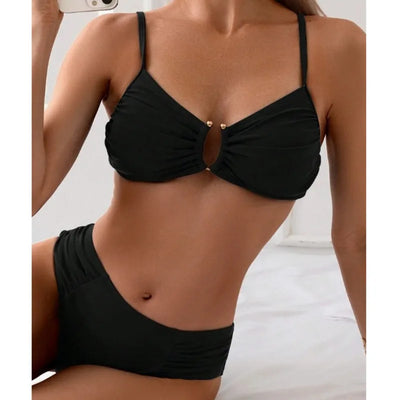 Isabella™ | Bikini con Detalles Recortados y Tiras Ajustables