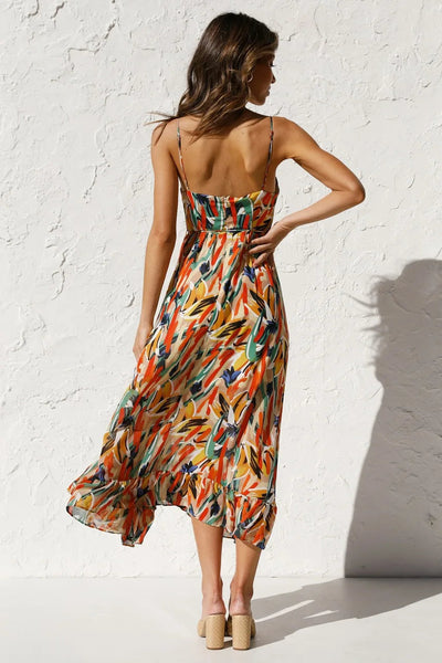 Gabriella™ | Vestido veraniego estampado con frescura y estilo para días soleados