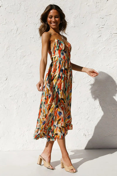 Gabriella™ | Vestido veraniego estampado con frescura y estilo para días soleados