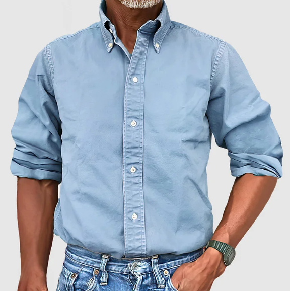 Luis™ | Camisa clásica de algodón
