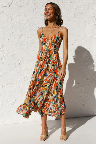Gabriella™ | Vestido veraniego estampado con frescura y estilo para días soleados