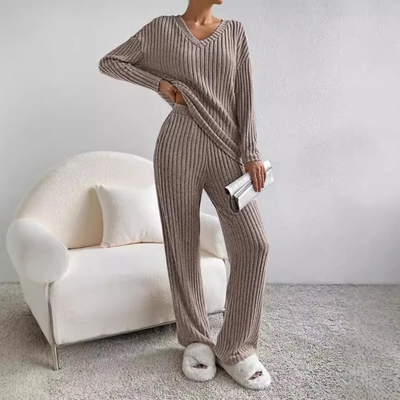 Kathy™ | Conjunto de 2 piezas tejido a mano