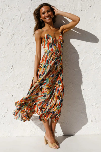 Gabriella™ | Vestido veraniego estampado con frescura y estilo para días soleados