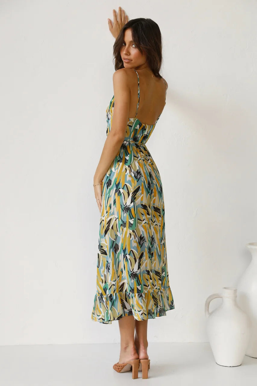 Gabriella™ | Vestido veraniego estampado con frescura y estilo para días soleados
