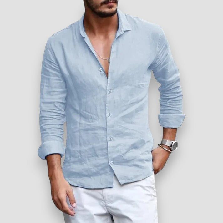 Fran™ | Camisa de lino transpirable