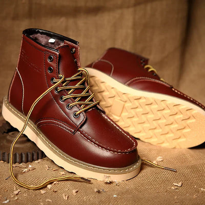 Dustin™ | Botas de Invierno de Cuero