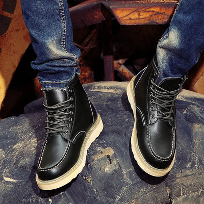 Dustin™ | Botas de Invierno de Cuero