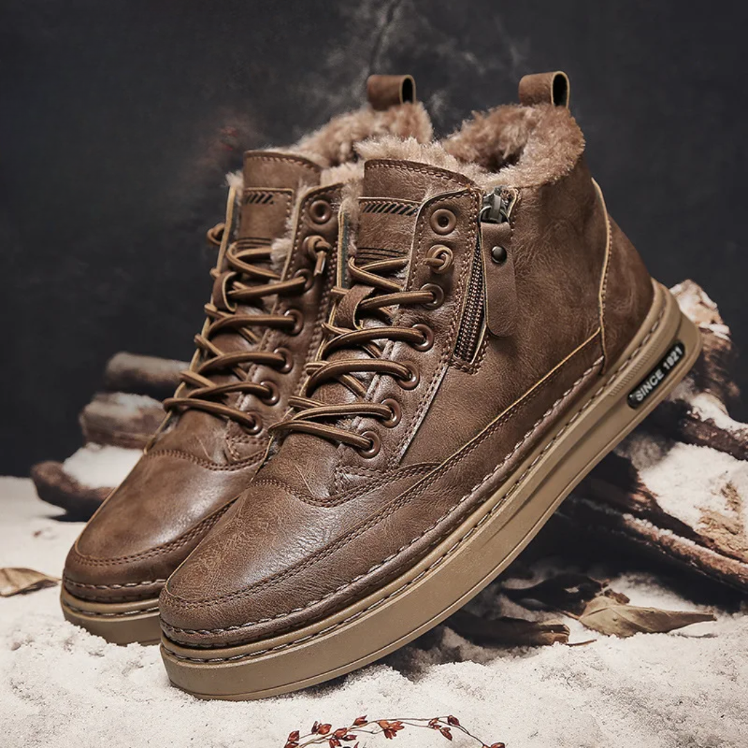 Bryson™ | Botas de Invierno de Cuero