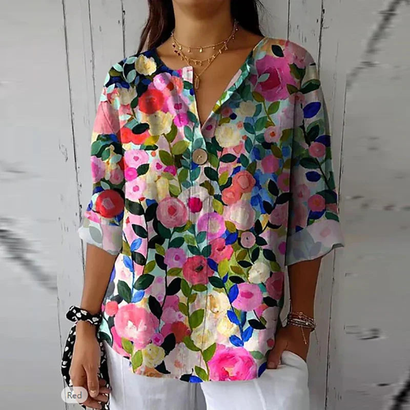Lena - Elegante Blusa de Verano para Mujeres