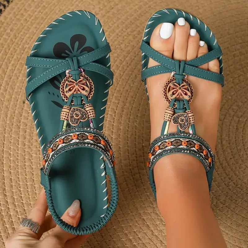 Isabel™ - Sandalias Ortopédicas de Piel con Suela Ergonómica