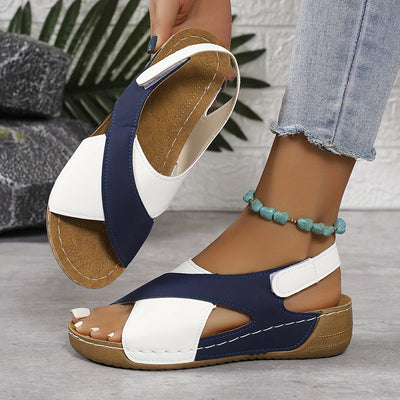Sofía™ | Sandalia ortopédica ultraplana, cómoda y a la moda