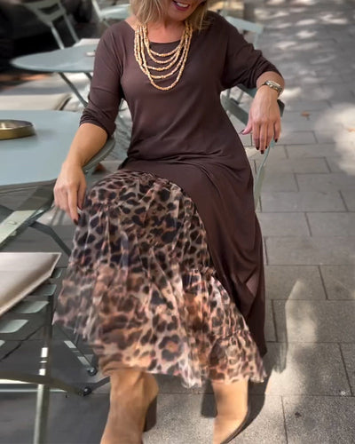 Raffaella™ | Vestido asimétrico con mangas largas y falda tipo tul para un look chic y único