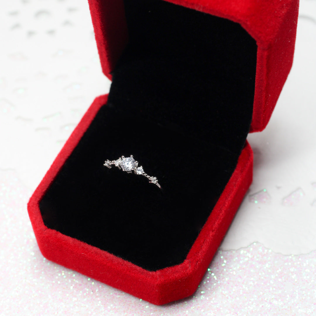 Caja de Regalo para Collar y Anillo