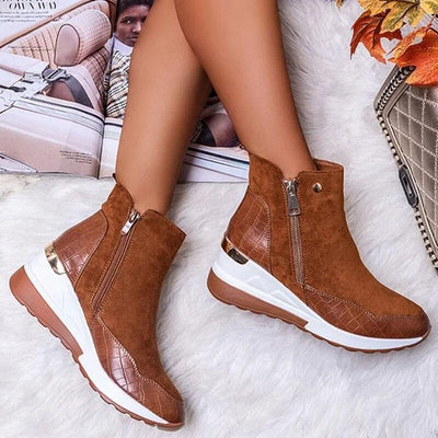 Lumina™ - Botines Impermeables de Piel