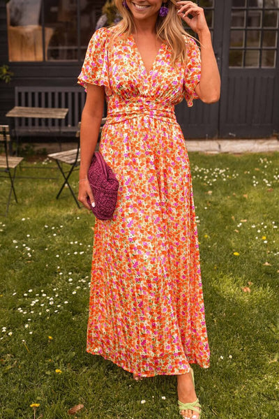 Mariella™ | Vestido largo con flores y estilo romántico para un look ligero y femenino
