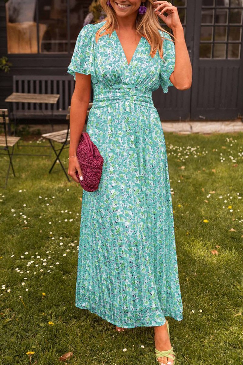 Mariella™ | Vestido largo con flores y estilo romántico para un look ligero y femenino