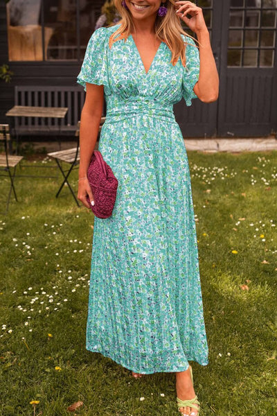 Mariella™ | Vestido largo con flores y estilo romántico para un look ligero y femenino