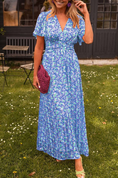 Mariella™ | Vestido largo con flores y estilo romántico para un look ligero y femenino