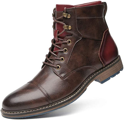 Aaron™ | Botas Oxford Premium de Cuero Hechas a Mano