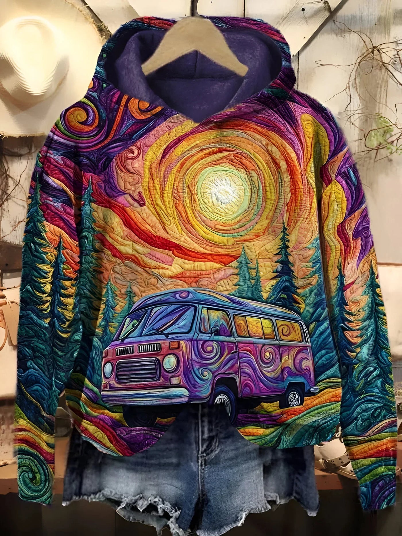 Mariska™ | Sudadera Retro de Viaje por Carretera