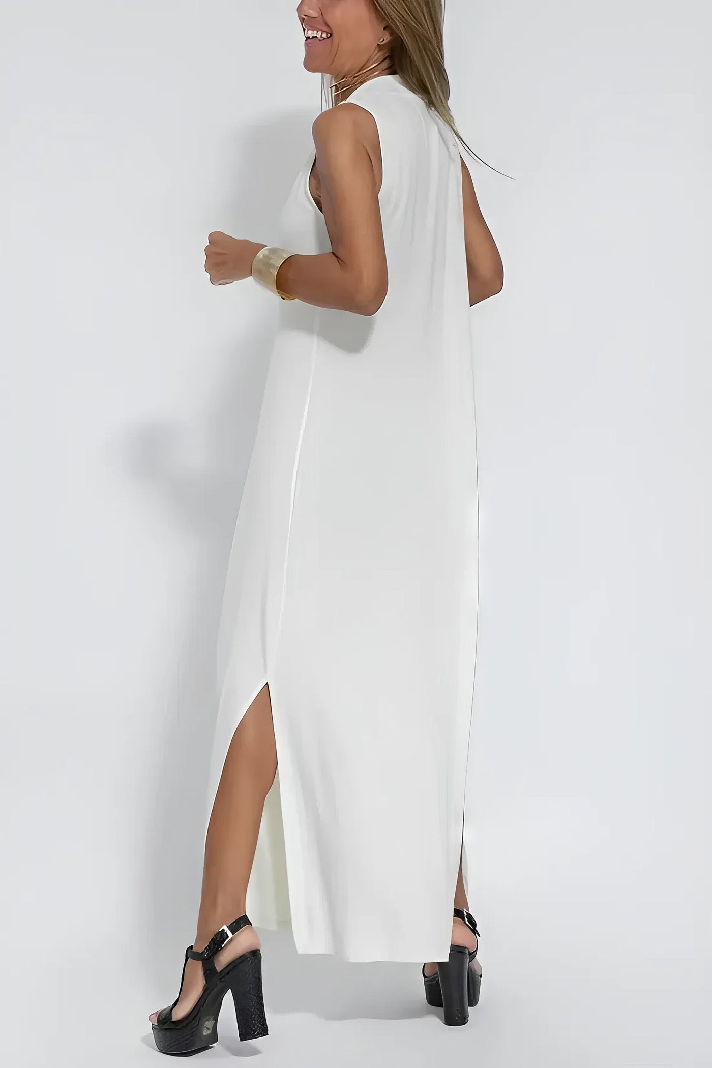 Elise™ | Vestido largo elegante con cárdigan a juego incluido para un toque distinguido