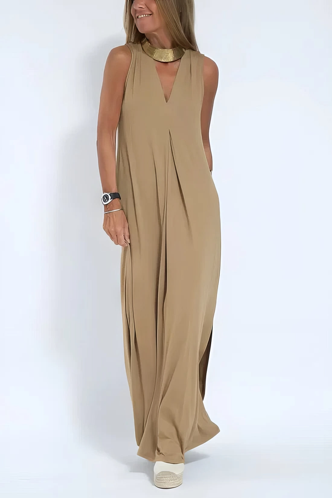 Elise™ | Vestido largo elegante con cárdigan a juego incluido para un toque distinguido