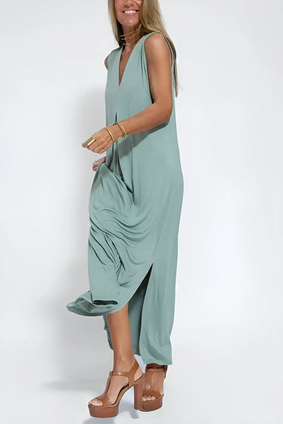 Elise™ | Vestido largo elegante con cárdigan a juego incluido para un toque distinguido