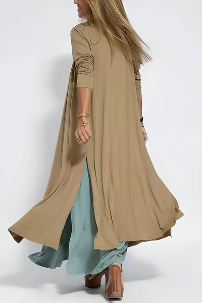 Elise™ | Vestido largo elegante con cárdigan a juego incluido para un toque distinguido